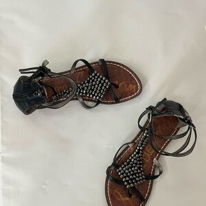Sam Edelman black size 7 sandals